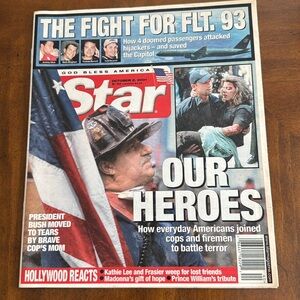 2/$5 Star God Bless America Oct 2, 2001